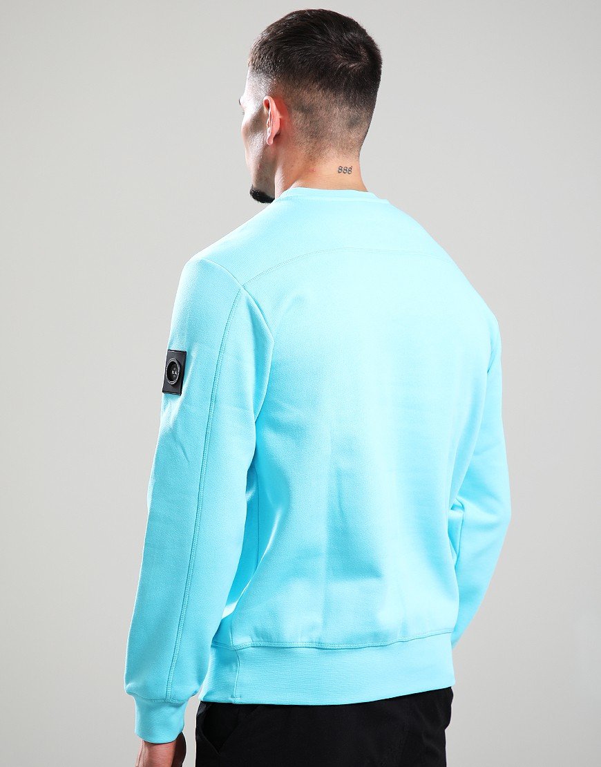 Marshall Artist Siren Crew Neck Sweat Scuba Blue