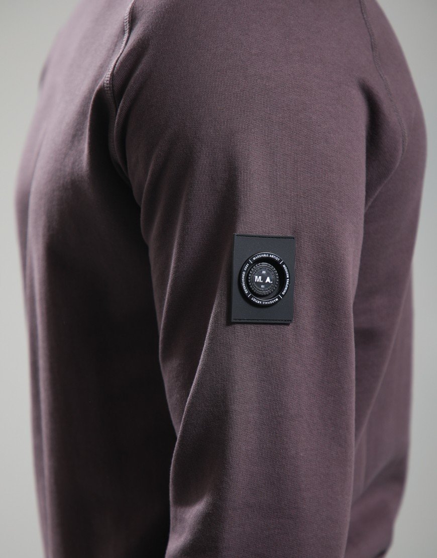 Marshall Artist Siren Crew Neck Sweat Bordeaux