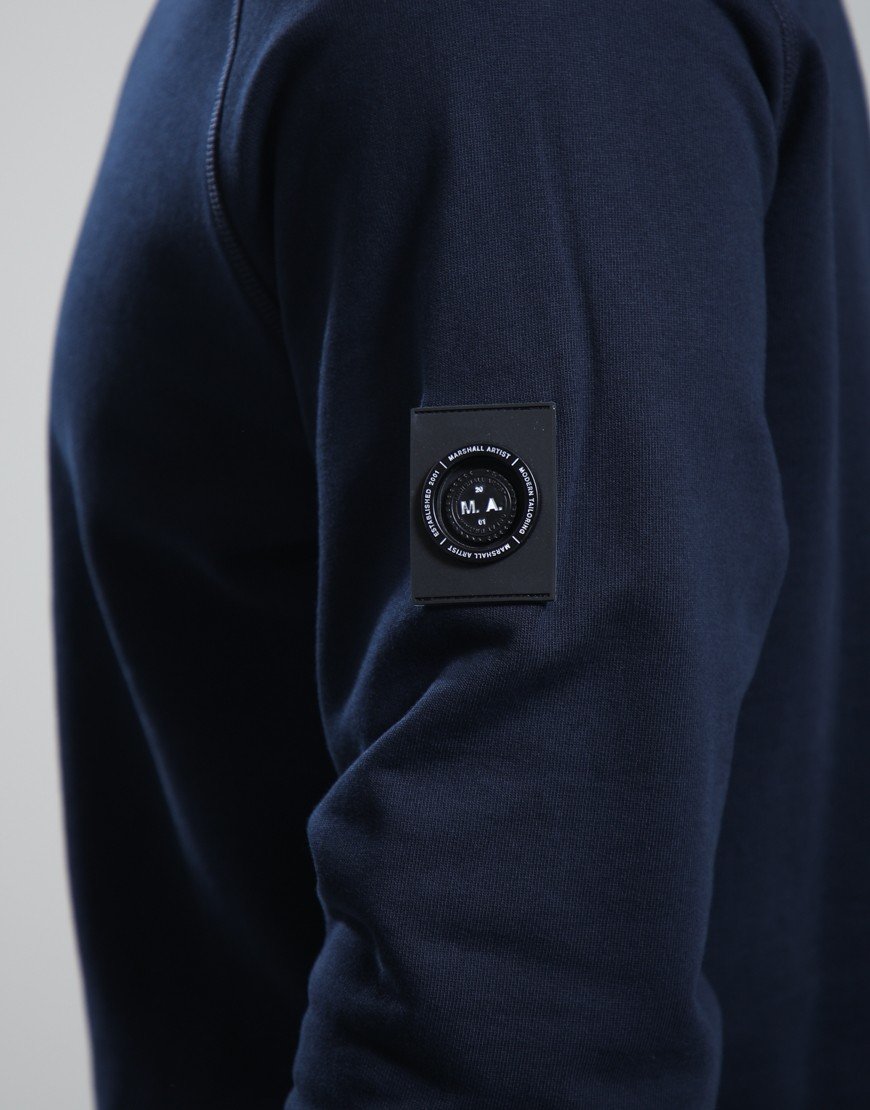 Marshall Artist Siren Crew Neck Sweat Navy