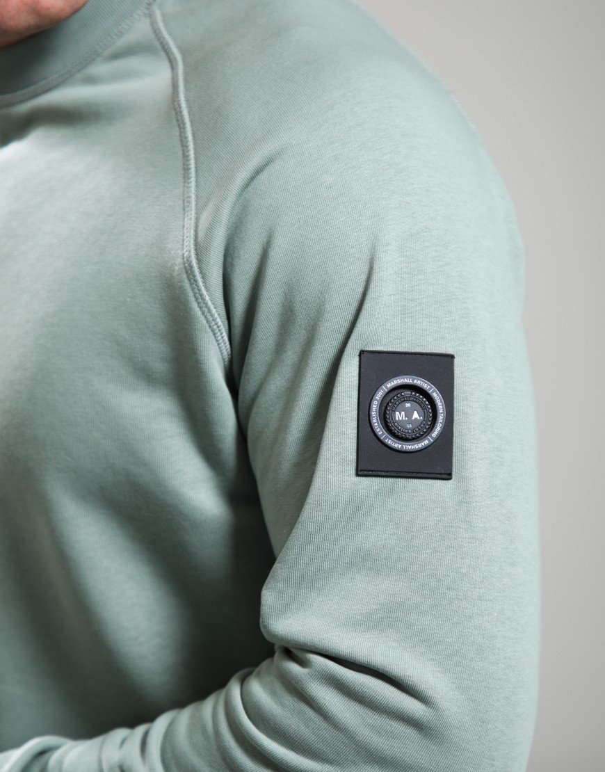 Marshall Artist Siren Crew Neck Sweat Sage