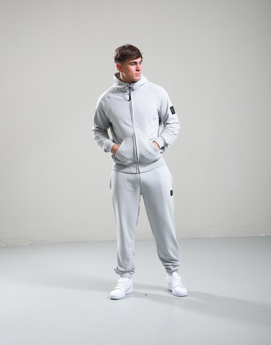 Marshall Artist Siren Full Zip Hoodie Oceanic Grey