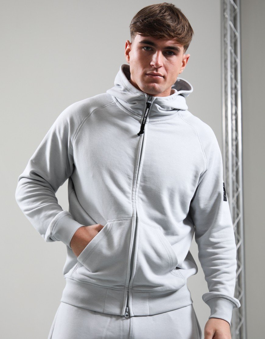 Marshall Artist Siren Full Zip Hoodie Oceanic Grey