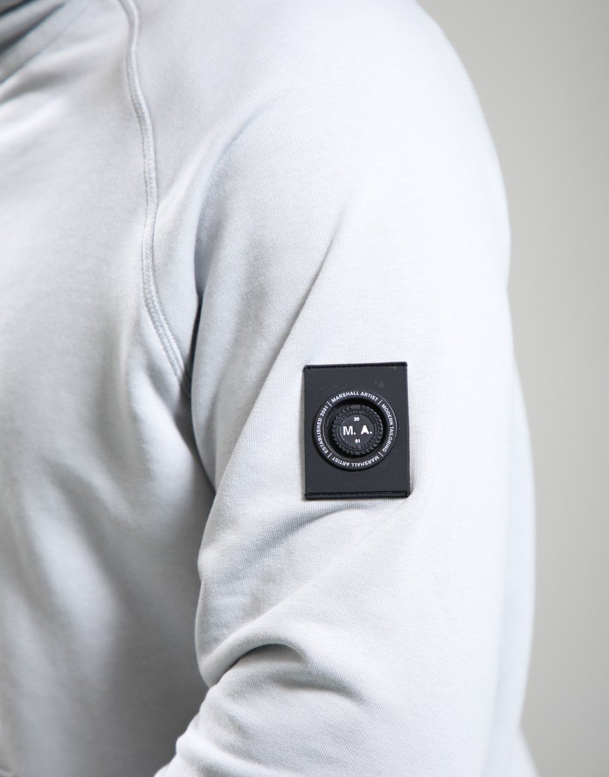 Marshall Artist Siren Full Zip Hoodie Oceanic Grey