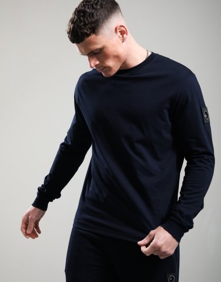 Marshall Artist Siren Long Sleeve T-Shirt Navy