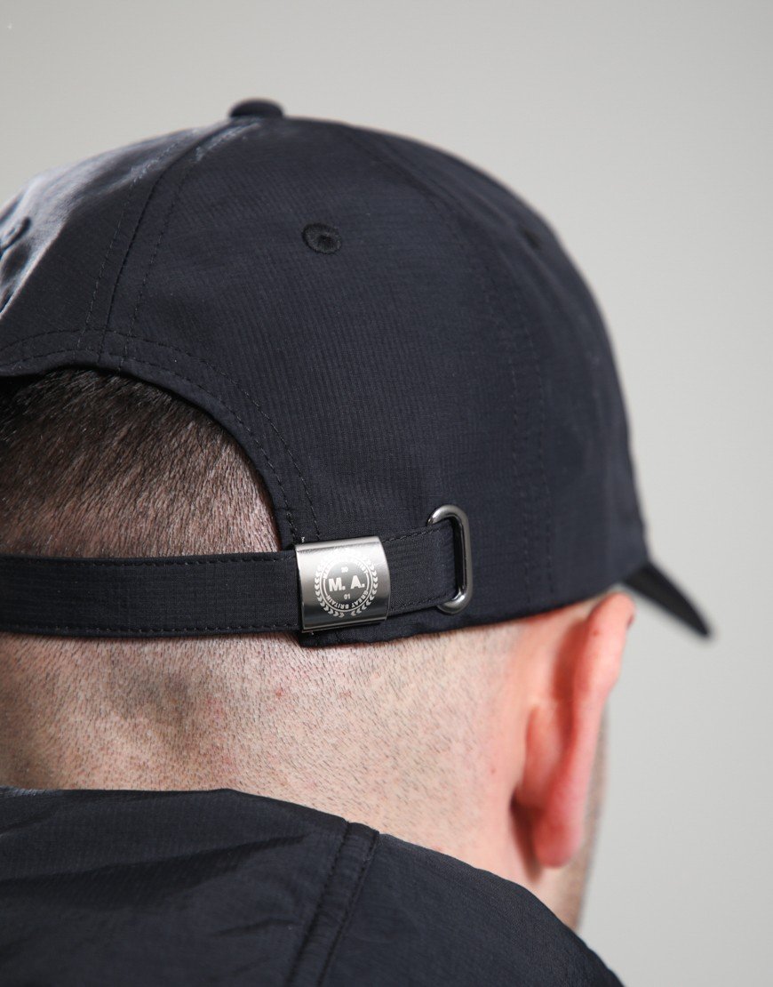 Marshall Artist Siren Nylon Ripstop Cap Black