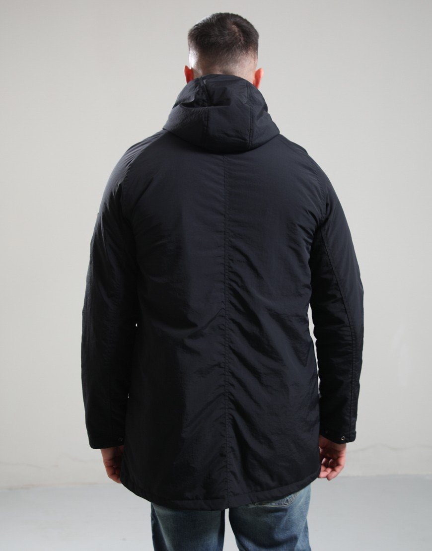 Marshall Artist Kingston Trench Jacket Black