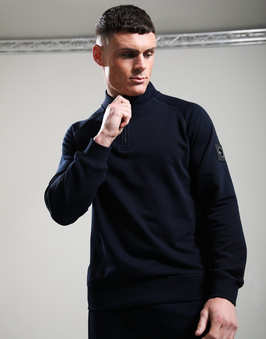 Marshall Artist Siren 1/4 Zip Sweat Navy
