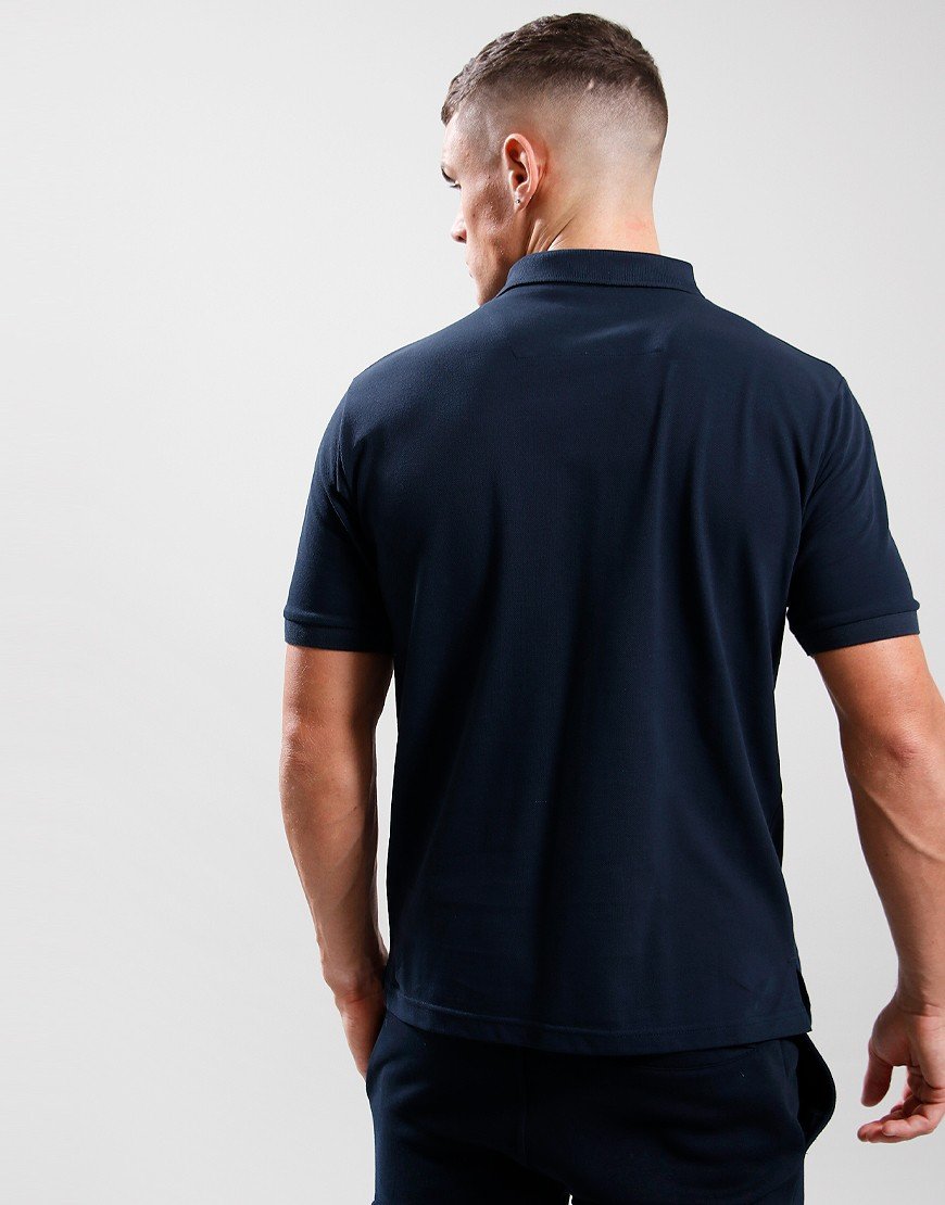 Marshall Artist Siren Short Sleeve Polo Shirt Navy
