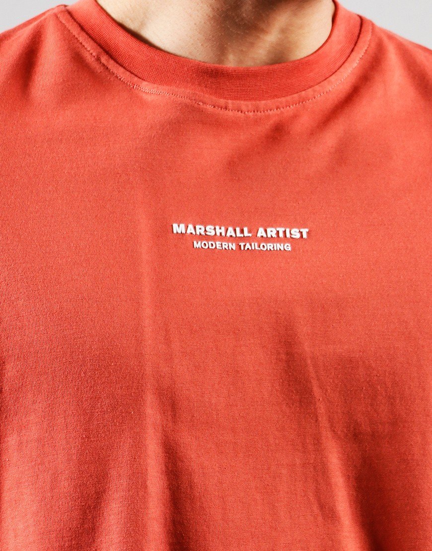Rust Color Marshalls Marshall Artist Siren Injection T-Shirt Rust - Terraces Menswear