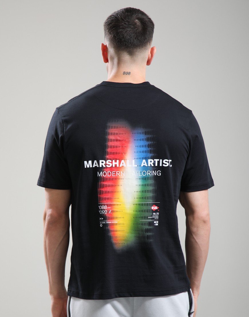 Marshall Artist Soundwaves T-Shirt Black