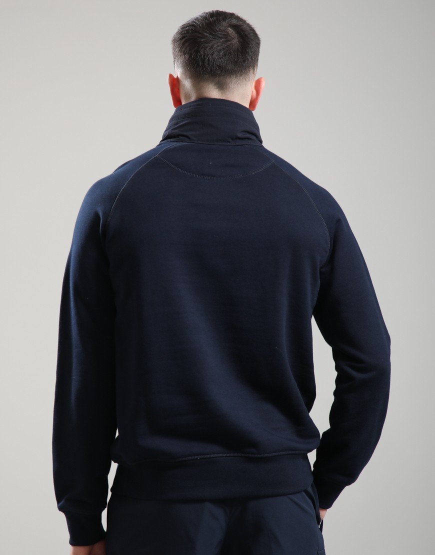 Marshall Artist Stanford 1/4 Zip Hood Black