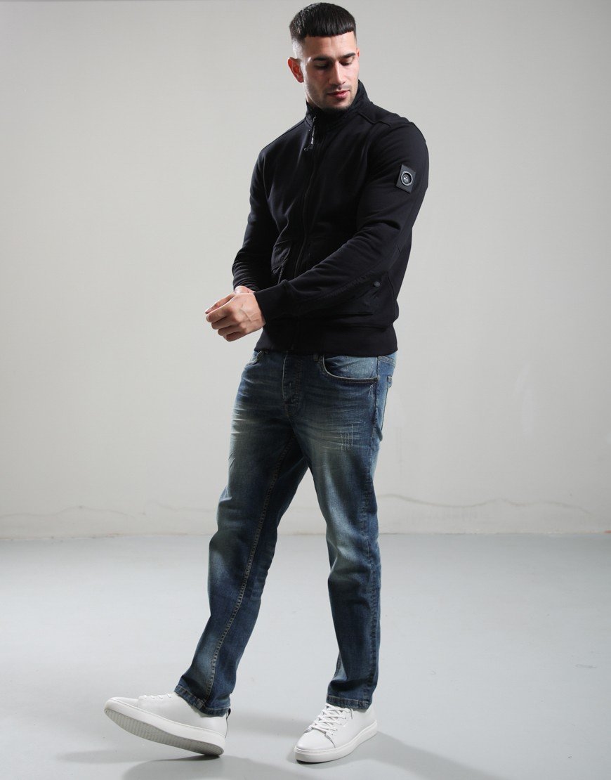 Marshall Artist Streatham Full Zip Sweat Black