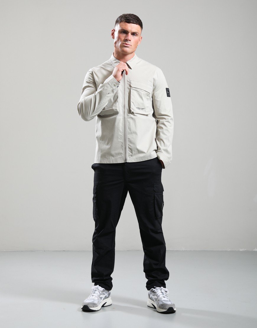 Marshall Artist Terrain Overshirt Stone