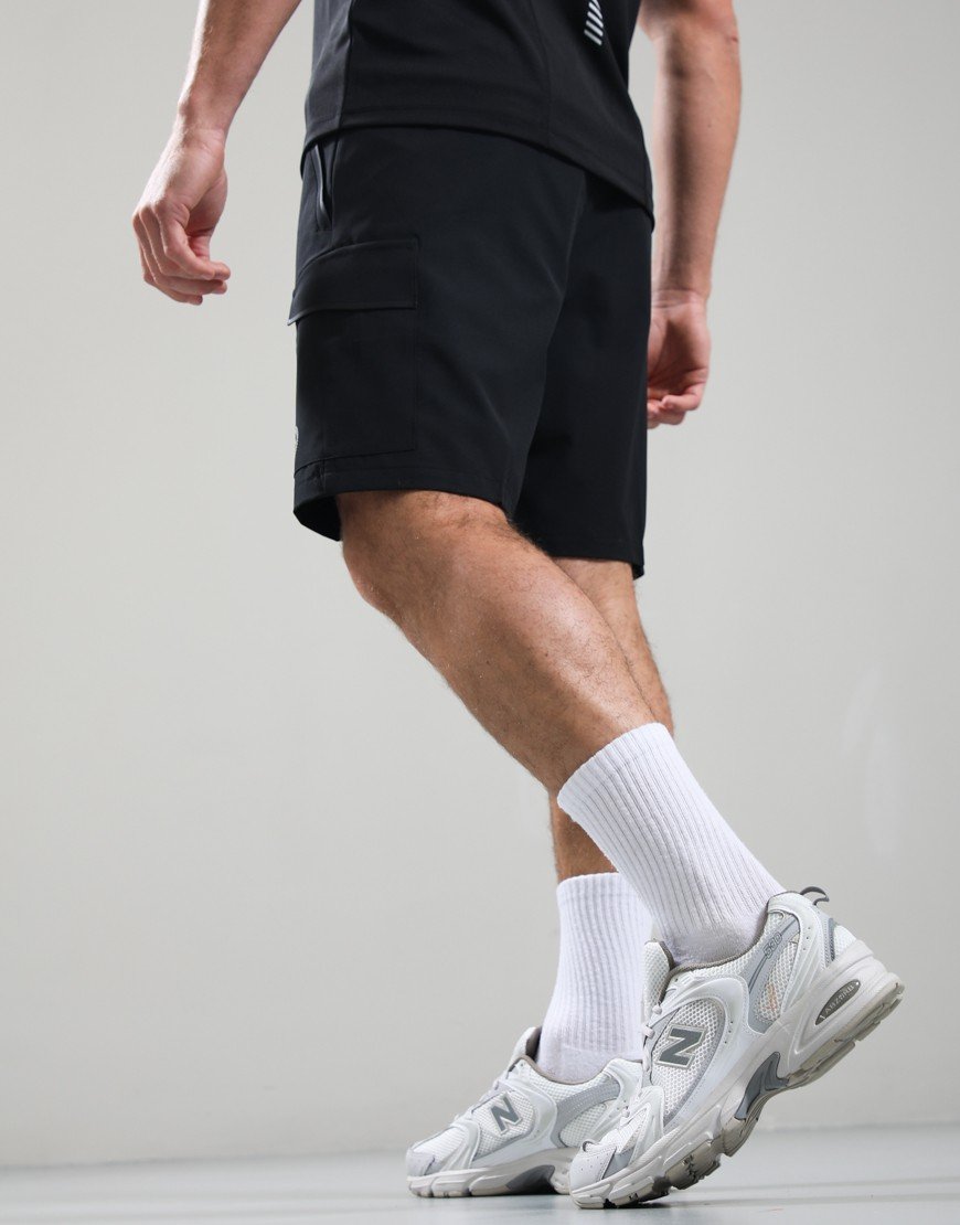 Marshall Artist Trail Cargo Shorts Black