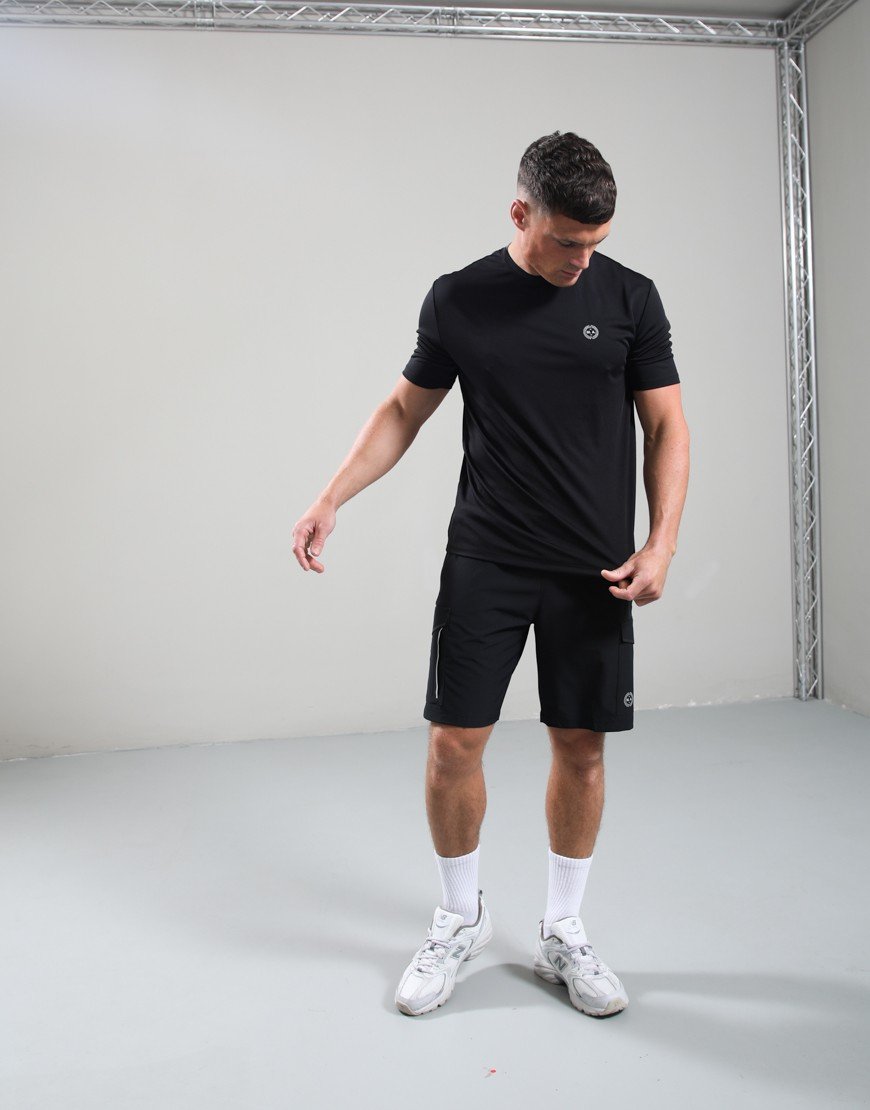 Marshall Artist Trail Cargo Shorts Black