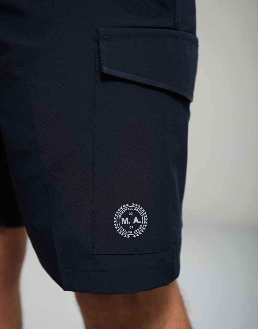 Marshall Artist Trail Cargo Shorts Navy