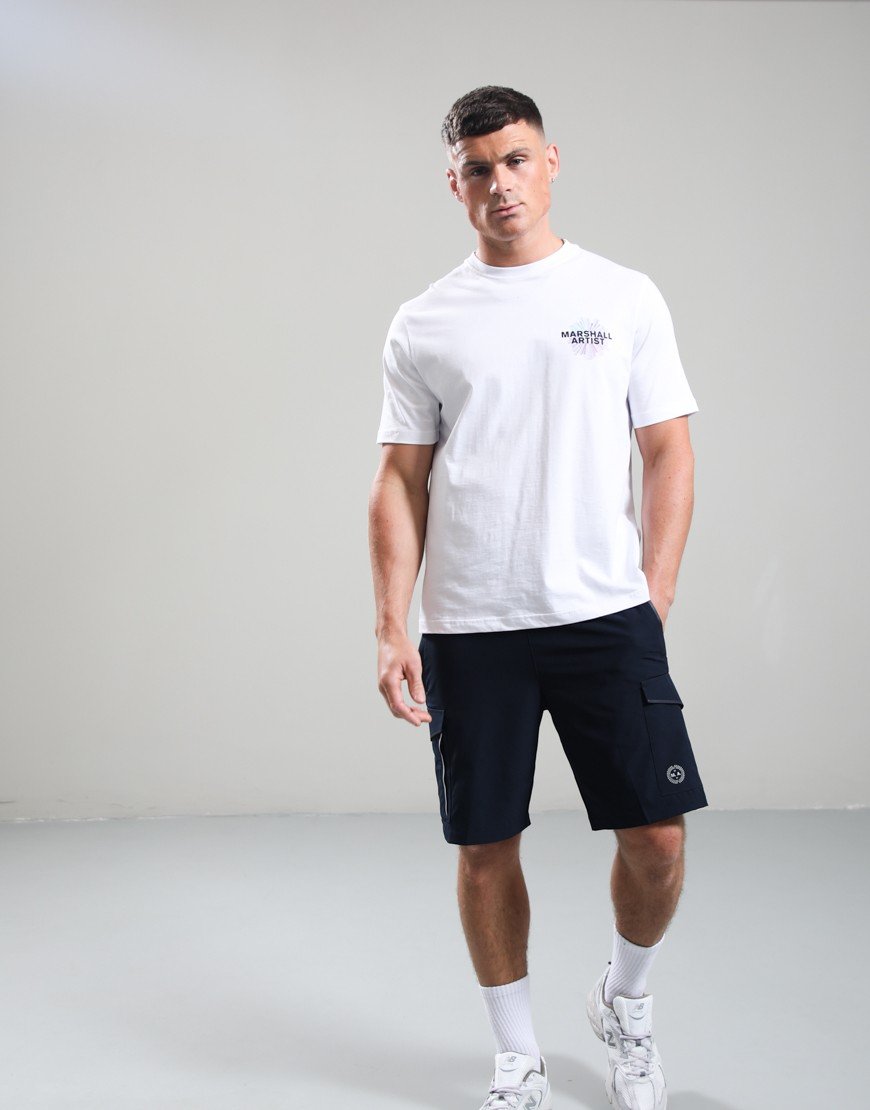 Marshall Artist Trail Cargo Shorts Navy