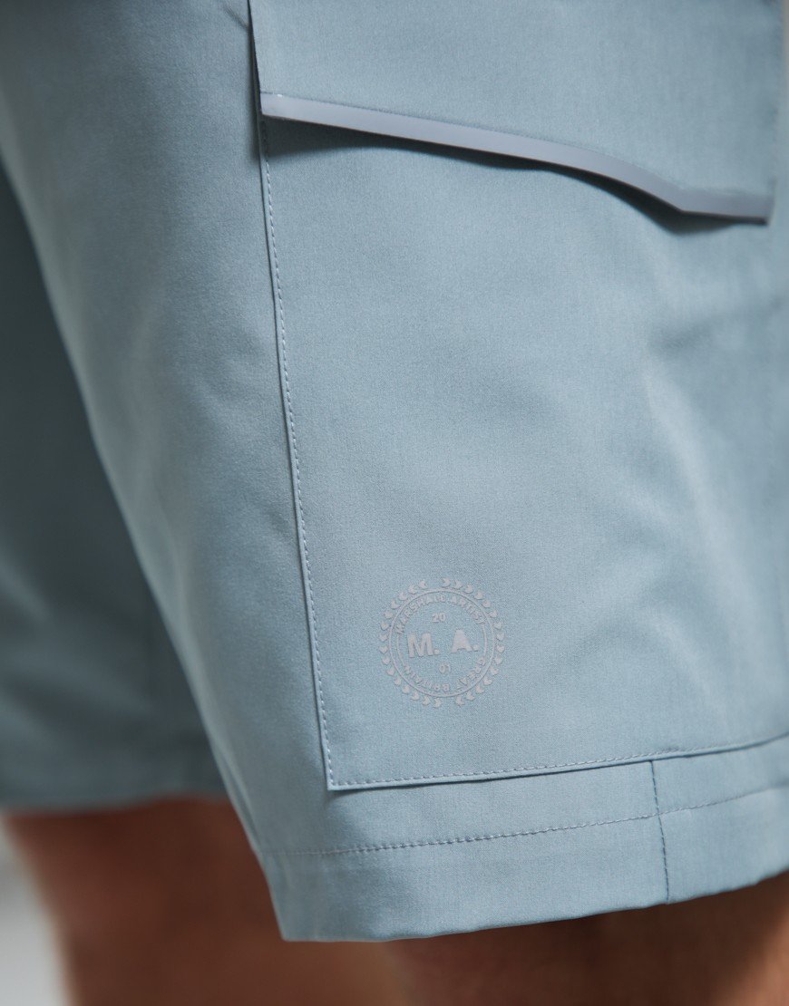 Marshall Artist Trail Cargo Shorts Urban Grey