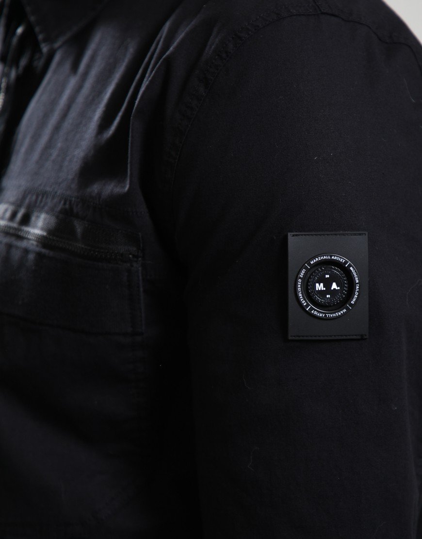 Marshall Artist Vanguard Overshirt Black