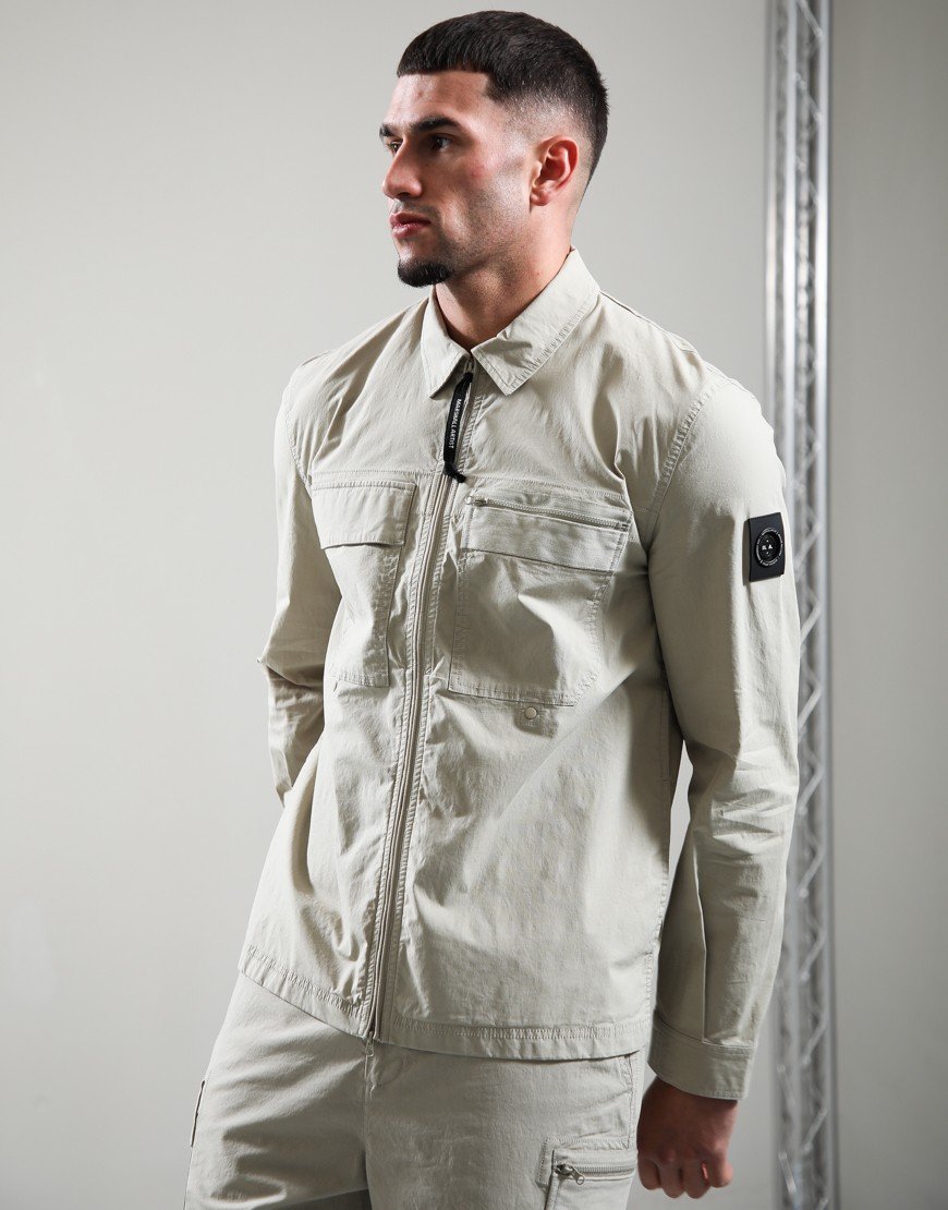 Marshall Artist Vanguard Overshirt Stone