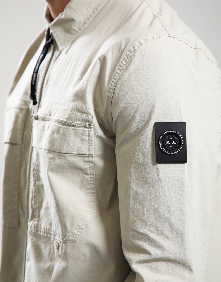 Marshall Artist Vanguard Overshirt Stone