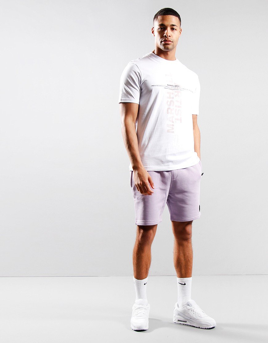 Marshall Artist Vapour Camo T-Shirt White