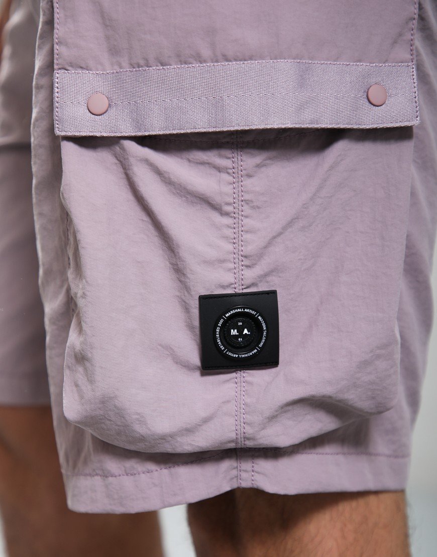 Marshall Artist Woodvale Cargo Shorts Rose