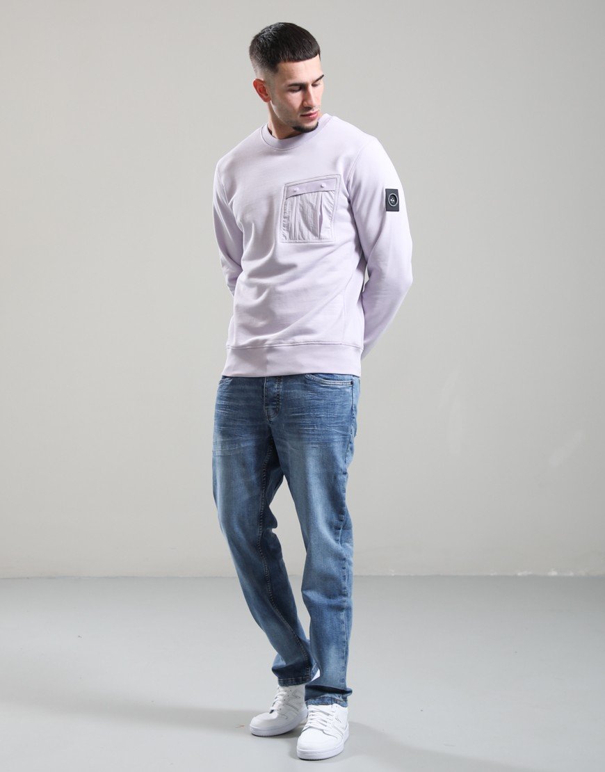 Marshall Artist Woodvale Crewneck Light Rose