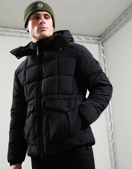 Marshall Artist Yukon Bubble Jacket Black