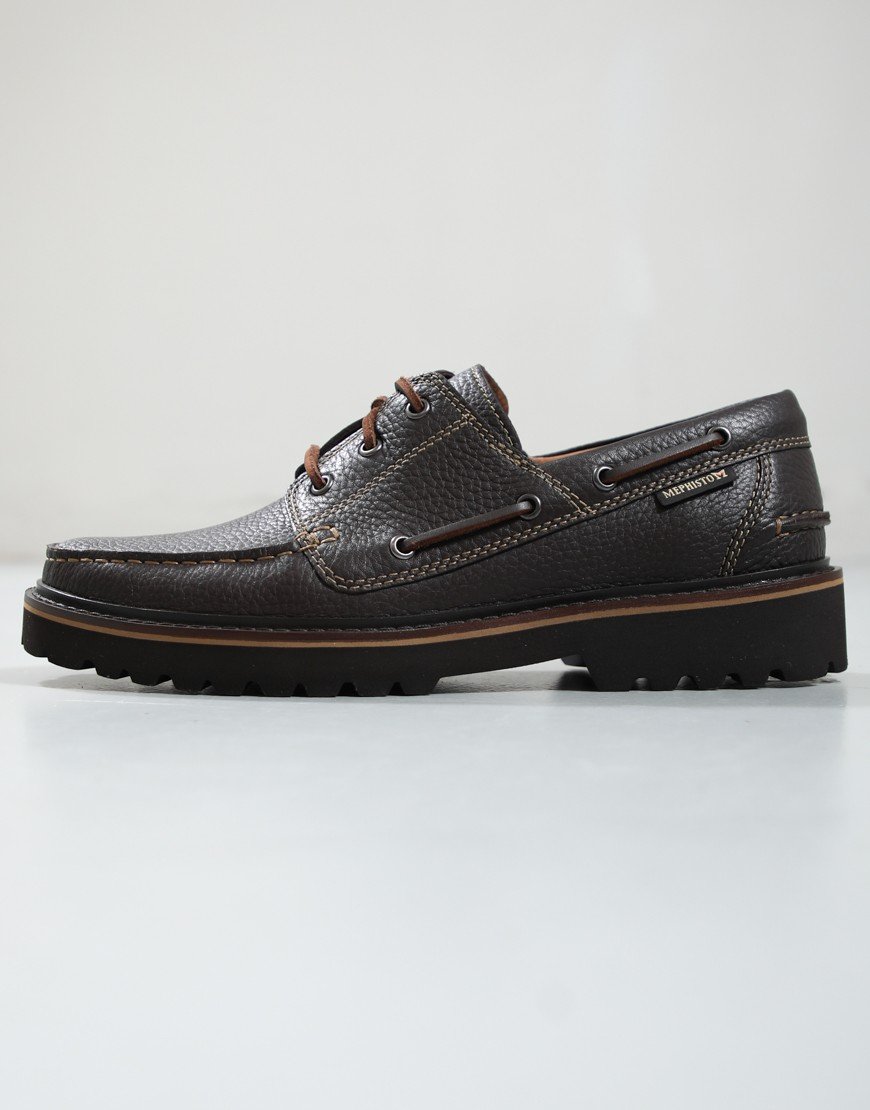 Mephisto Adrien Montana Shoes Dark Brown