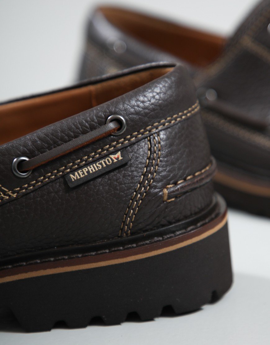 Mephisto Adrien Montana Shoes Dark Brown
