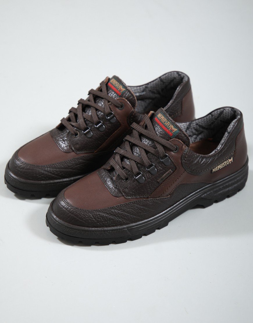 Mephisto Barracuda MT Mamouth Shoes Dark Brown