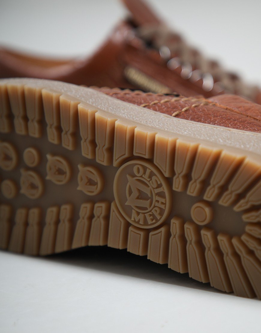 Mephisto Rainbow Mamouth Leather Eco Shoes Desert