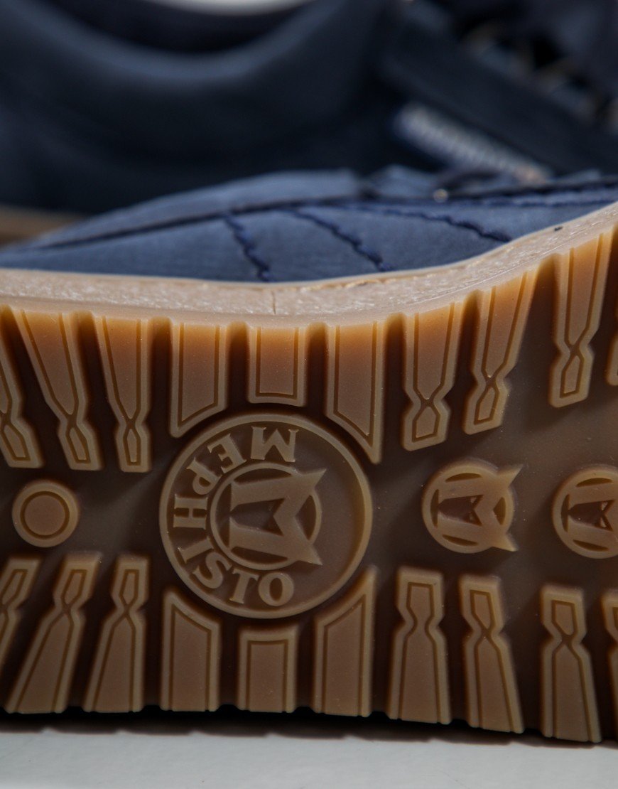 Mephisto Rainbow Sportbuck Shoes Navy