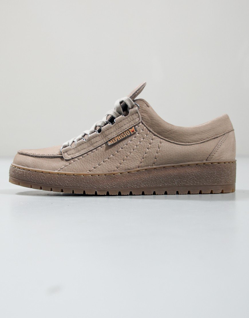 Mephisto Rainbow Sportbuck Shoes Sand