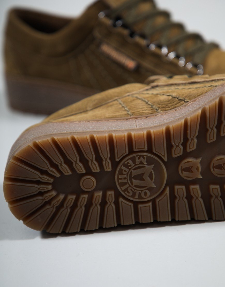 Mephisto Rainbow Sportbuck Shoes Lichen