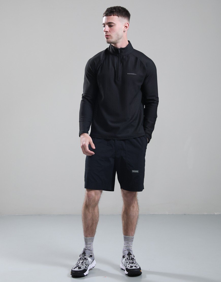Merrell Teebo Quarter Zip Sweat Black