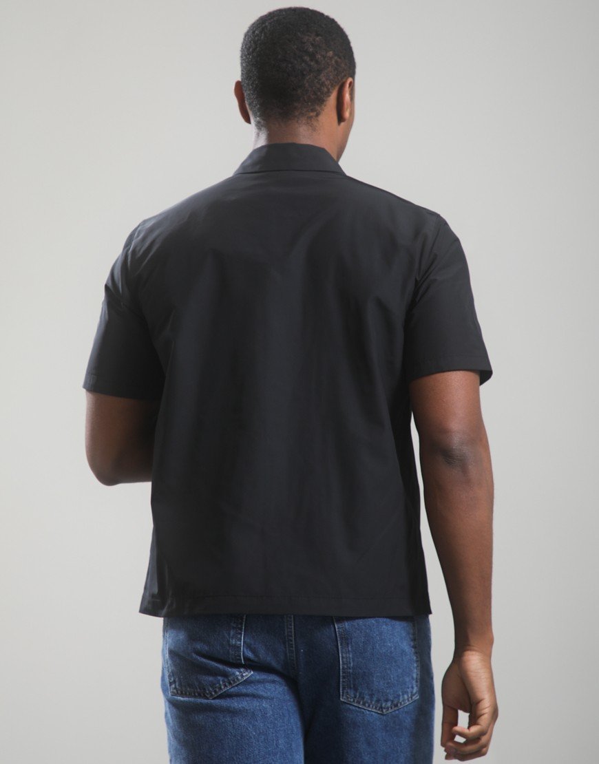 Moose Knuckles Charlesbourg Button Shirt Black