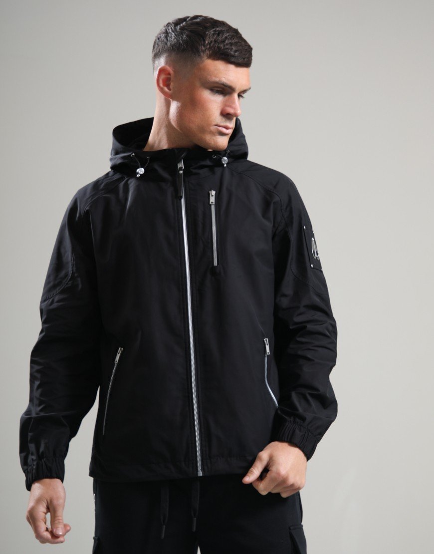Moose Knuckles Charlesbourg Hooded Jacket Black