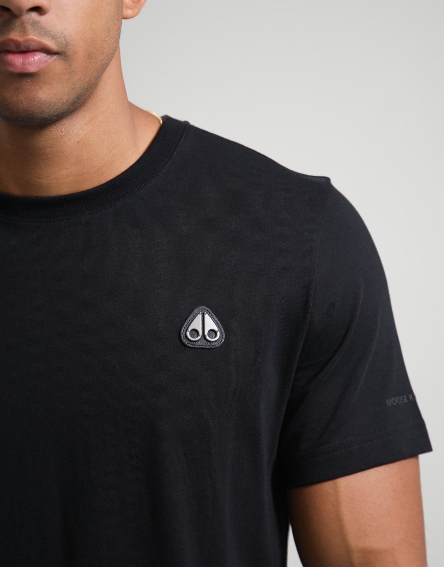 Moose Knuckles Crescent T-Shirt Black