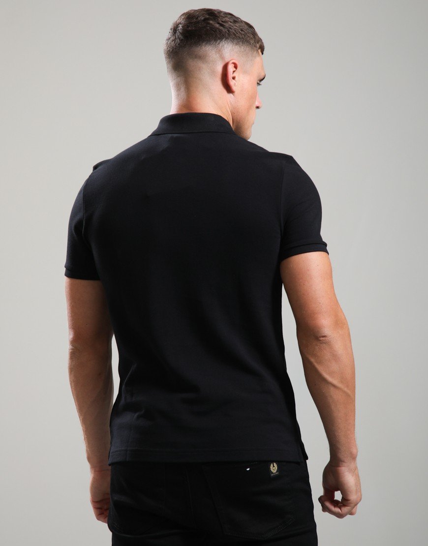 Moose Knuckles Everett Polo Shirt Black