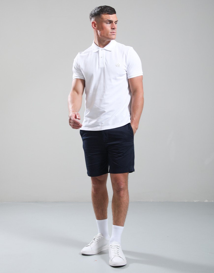 Moose Knuckles Everett Polo Shirt White