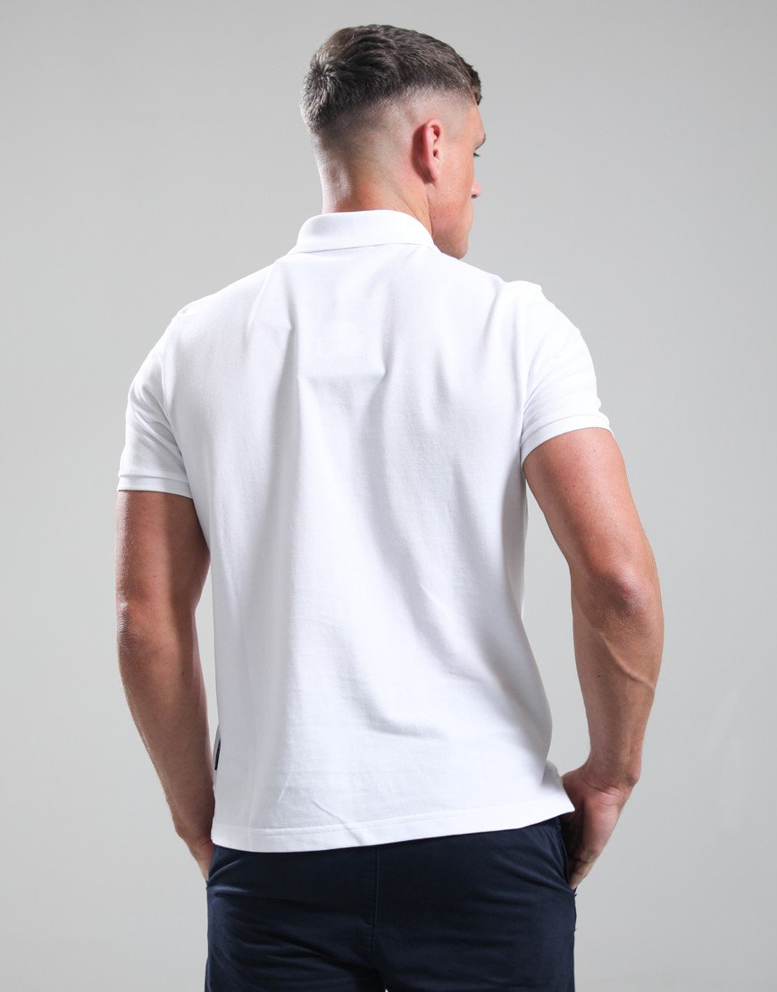 Moose Knuckles Everett Polo Shirt White