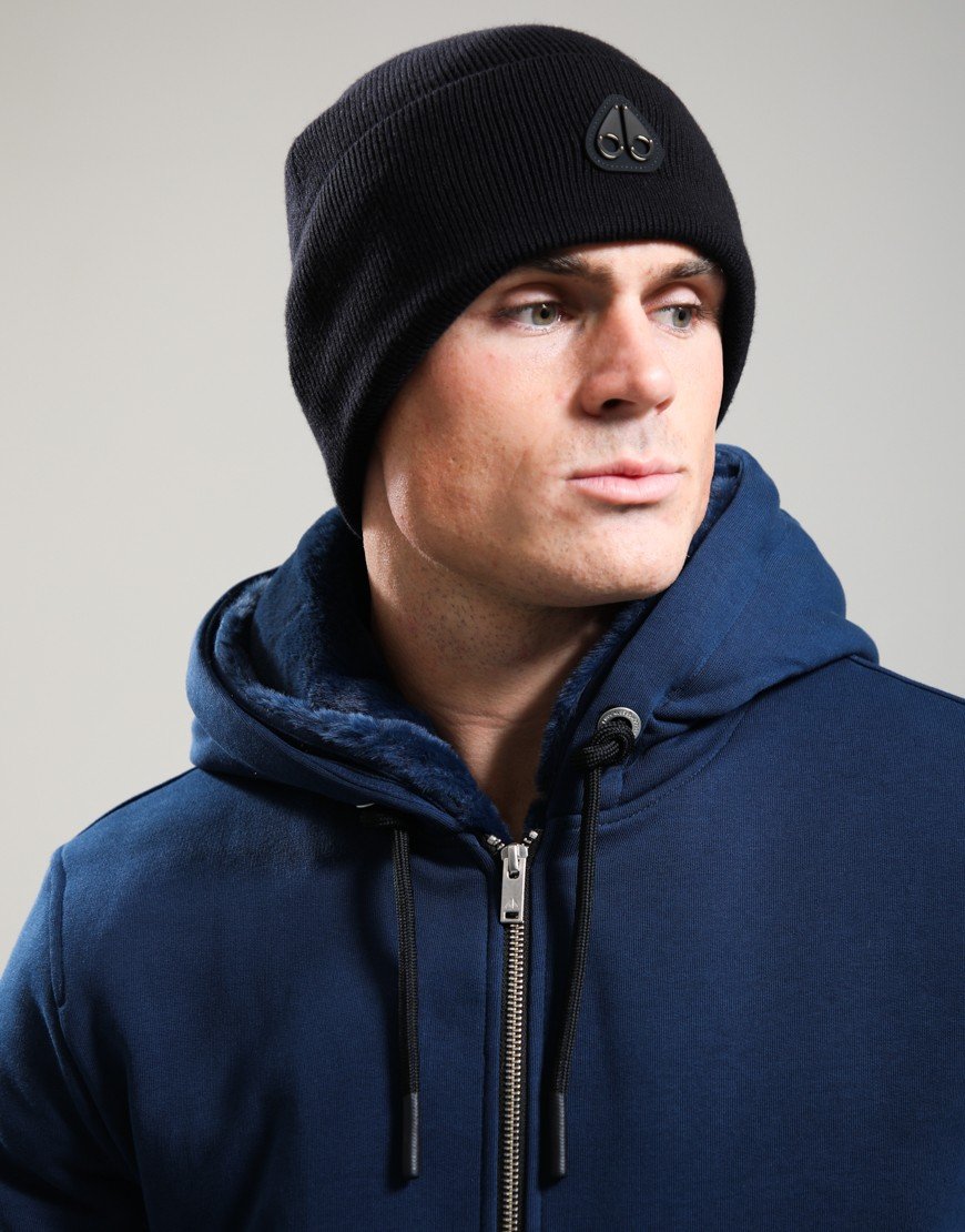 Moose Knuckles Frost Beanie Black
