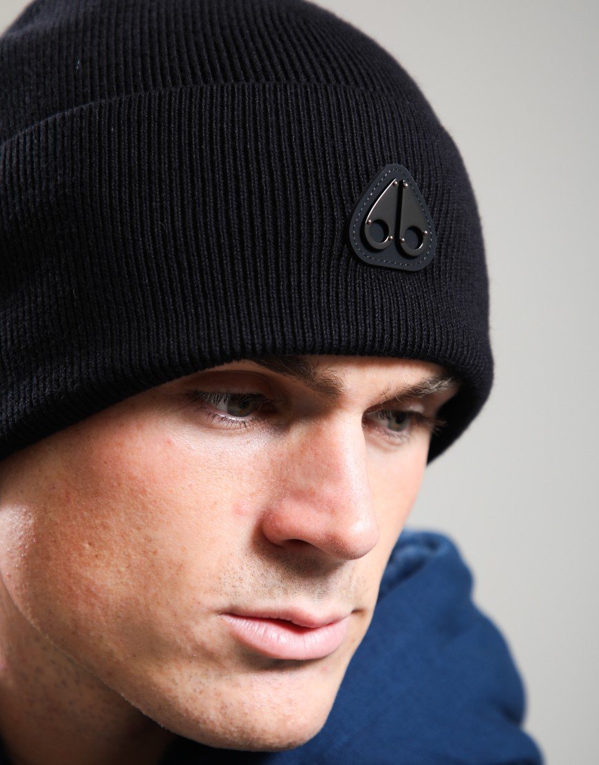 Moose Knuckles Frost Beanie Black