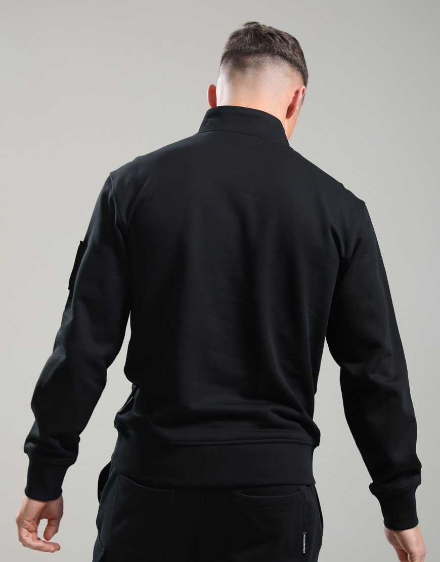 Moose Knuckles Hartsfield 1/4 Zip Sweat Black