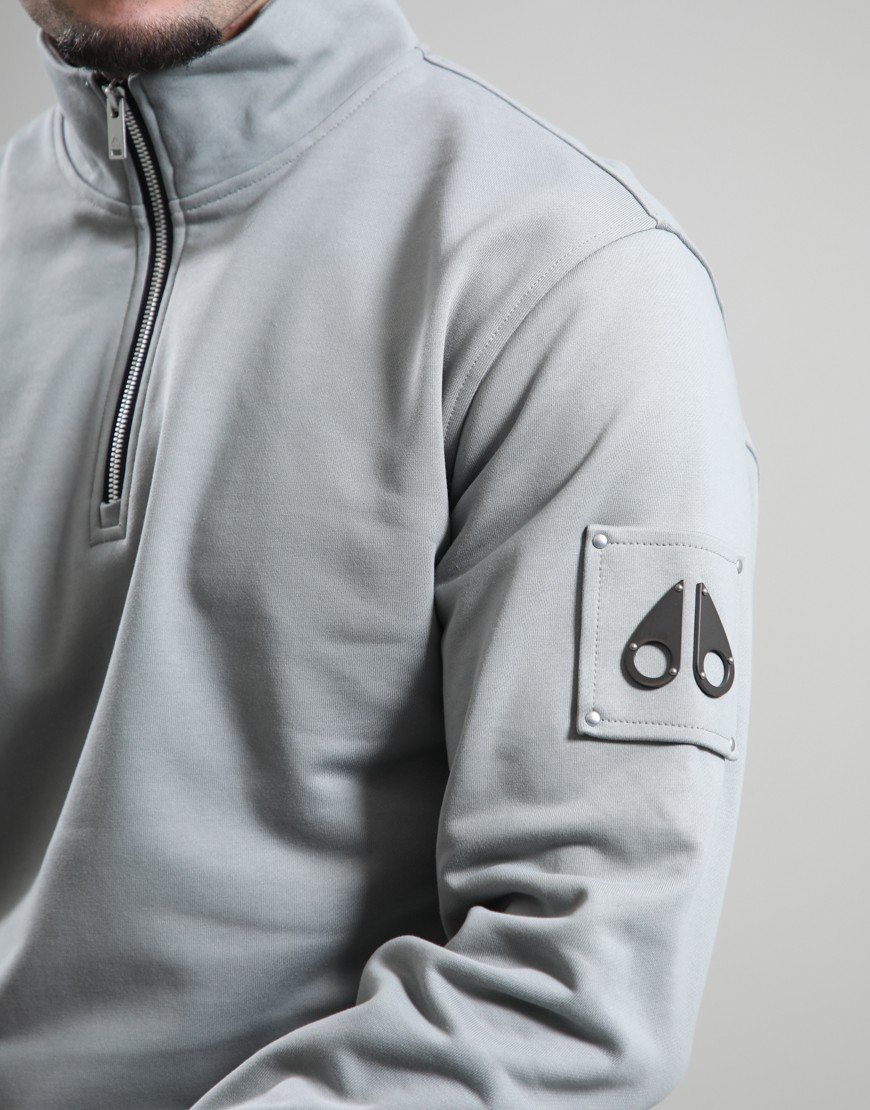 Moose Knuckles Hartsfield 1/4 Zip Sweat Industry