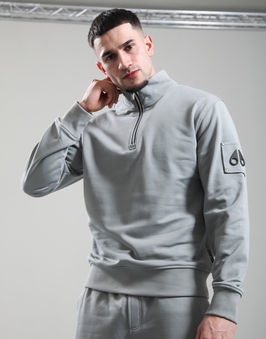 Moose Knuckles Hartsfield 1/4 Zip Sweat Industry