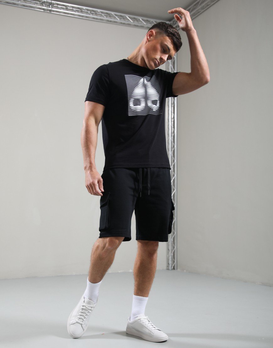 Moose Knuckles Hartsfield Cargo Shorts Black