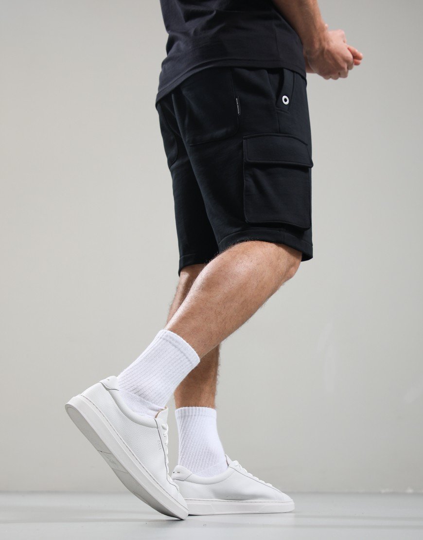 Moose Knuckles Hartsfield Cargo Shorts Black